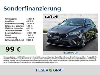 Schwarz Gebraucht 2019 Kia ProCeed GT-Line Kleinwagen | 16.850 € (Fairer Preis)