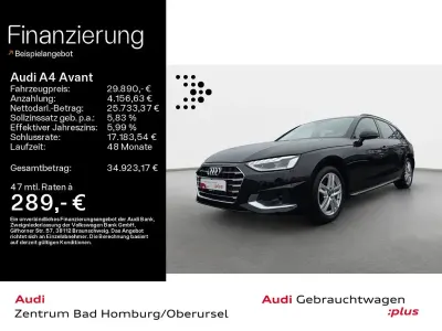 Używany Audi A4 Advanced Plus 204 KM (150 kW) 2024 Czarny Kombi