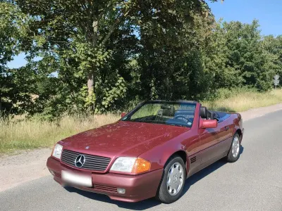 Gebraucht Mercedes SL320 231 PS (169 kW) 1994 Rot Cabrio