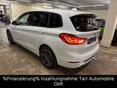 Gebraucht BMW 218 Gran Tourer Sport Line 150 PS (110 kW) 2021 Weiß Van / Kleinbus
