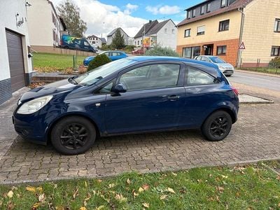 Gebraucht Opel Corsa 60 PS (44 kW) 2009 Blau Kleinwagen