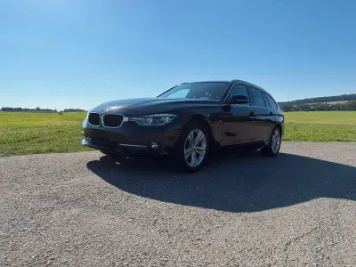 Gebraucht BMW 320 Sport Line 190 PS (139 kW) 2017 Schwarz Kombi