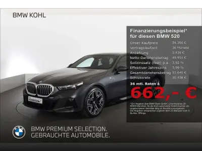 Używany BMW 520 Shadowline 197 KM (144 kW) 2025 Szary Sedan/Limuzyna