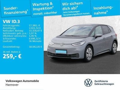 Gebraucht VW ID.3 Pro Performance 150 kW (204 PS) 2021 Grau Kleinwagen