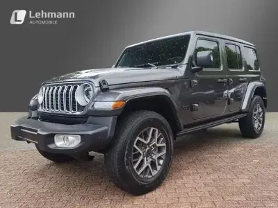 Uusi Jeep Wrangler Unlimited Sahara 272 HP (200 kW) 2025 Harmaa Katumaasturi