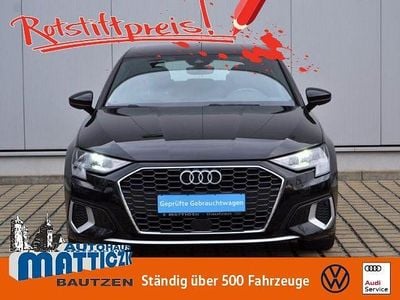 Mythosschwarz metallic (metallic) Gebraucht 2020 Audi A3 Advanced Limousine | 23.639 € (Teuer)