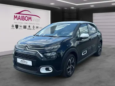 Gebraucht Citroën C3 PureTech 110 PS (80 kW) 2022 Lackierung schwarz perla nera/ Kleinwagen