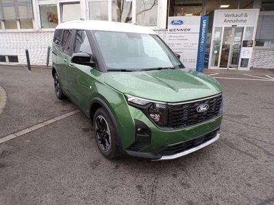 Neu Ford Tourneo Courier Active 125 PS (91 kW) 2026 Bursting green Van / Kleinbus