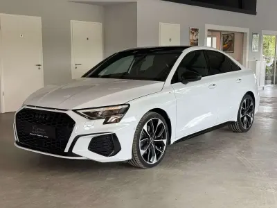 Brugt Audi A3 S-Line 150 HK (110 kW) 2022 Hvid Sedan