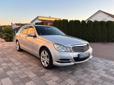 Brugt Mercedes C200 184 HK (135 kW) 2012 Sølv Stationcar