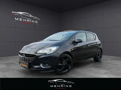 Gebraucht Opel Corsa Edition 101 PS (74 kW) 2016 Schwarz Kleinwagen