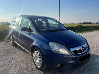 Gebraucht Opel Zafira 150 PS (110 kW) 2007 Blau Van / Kleinbus