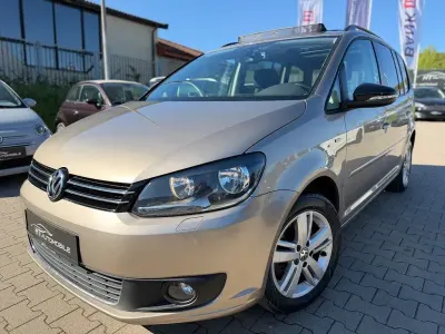 Gebraucht VW Touran Match 140 PS (102 kW) 2013 Beige Van / Kleinbus