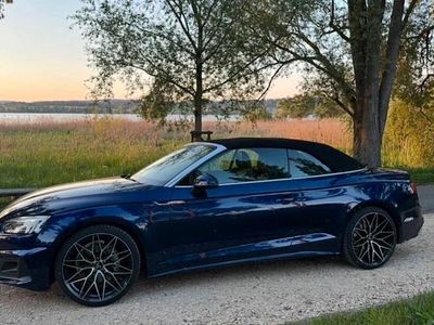 Gebraucht Audi A5 Cabriolet Comfort 190 PS (139 kW) 2020 Blau Cabrio