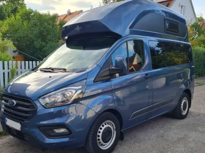 Gebraucht Ford Transit Custom Nugget 170 PS (125 kW) 2019 Blau Kombi