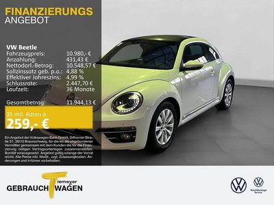 Weiß Gebraucht 2016 VW Beetle Design Limousine | 10.980 € (Guter Preis)