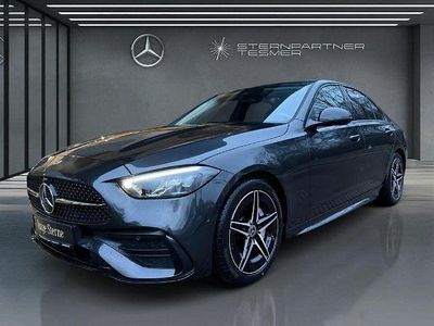 Grau Gebraucht 2024 Mercedes C180 Advanced Limousine | 37.900 € (Fairer Preis)