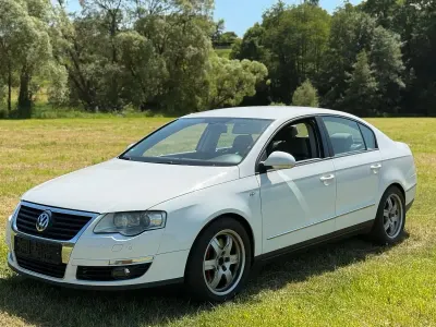 Gebraucht VW Passat R 250 PS (183 kW) 2008 Weiß Limousine