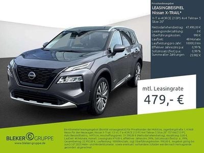 Schwarz Neu 2025 Nissan X-Trail Tekna+ SUV | 41.470 € (Superpreis)