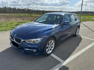 Gebraucht BMW 320 Luxury Line 190 PS (139 kW) 2017 Blau Kombi