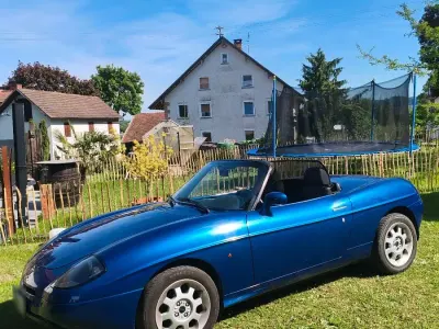 Usata Fiat Barchetta 130 CV (95 kW) 2000 Blu Cabrio