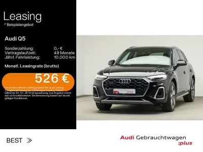 Gebraucht Audi Q5 S-Line 367 PS (269 kW) 2022 Mythosschwarz metallic SUV