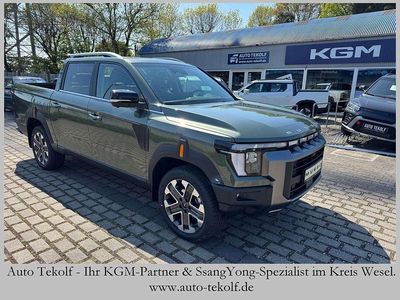 Neu KGM Musso 203 PS (149 kW) 2026 Amazonia green metallic Pickup