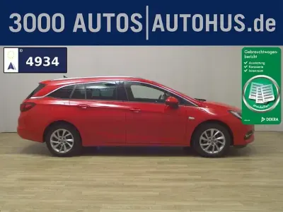 Używany Opel Astra Elegance 131 KM (96 kW) 2021 Czerwony Kombi