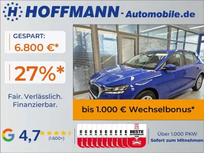 Neu Skoda Fabia Essence 80 PS (58 kW) 2026 Energyblau Kleinwagen