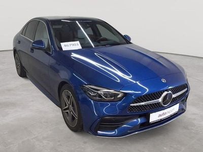Gebraucht Mercedes C220 AMG line 200 PS (147 kW) 2022 Spektralblau metallic Limousine