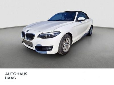 Second-hand BMW 218 Advantage 150 CP (110 kW) 2019 Alb Cabrio