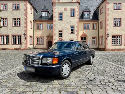 Gebraucht Mercedes 560 286 PS (210 kW) 1990 Blau Limousine