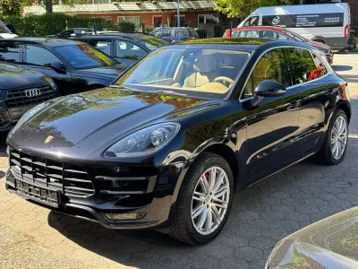 Brugt Porsche Macan Turbo 400 HK (294 kW) 2016 Sort SUV