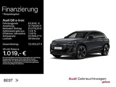 Gebraucht Audi Q6 e-tron Edition .1 284 kW (387 PS) 2024 Magnetgrau (metallic) SUV
