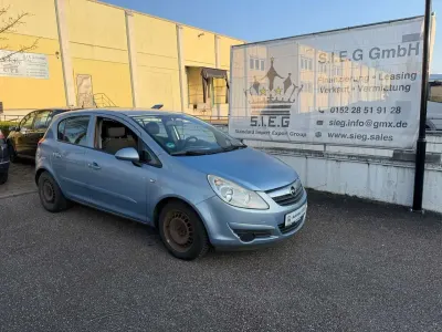 Gebraucht Opel Corsa Edition 90 PS (66 kW) 2006 Aeroblau/air blue Kleinwagen