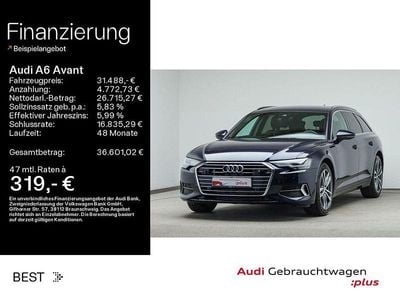 Second-hand Audi A6 Sport 265 CP (194 kW) 2022 Albastru Break