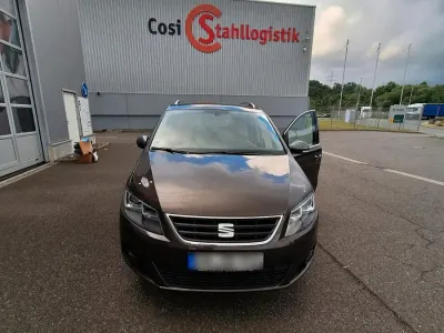 Gebraucht Seat Alhambra FR 184 PS (135 kW) 2016 Braun Van / Kleinbus