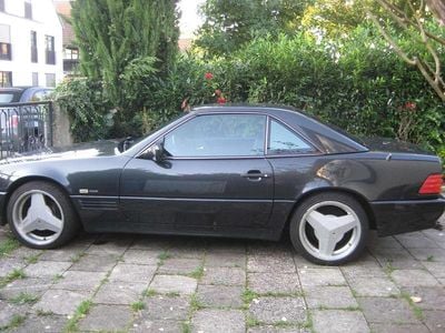 Gebraucht Mercedes SL500 320 PS (235 kW) 1993 Blauschwarzmetallic 199 Cabrio
