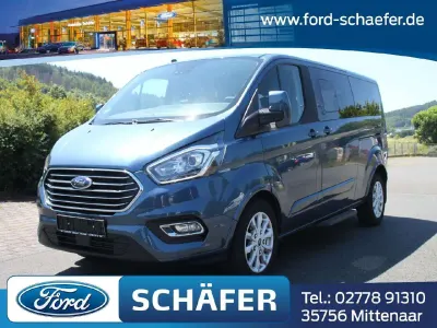 Gebraucht Ford Transit Custom Active 150 PS (110 kW) 2023 Chromablau metallic Van / Kleinbus
