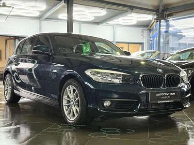 Blau Gebraucht 2016 BMW 118 Advantage Kleinwagen | 12.990 € (Fairer Preis)
