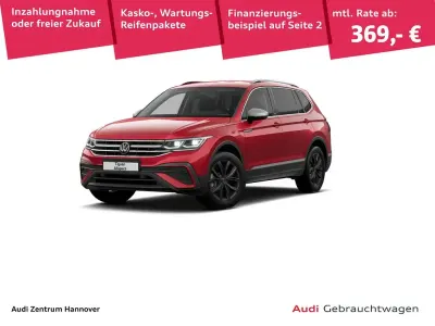 Gebraucht VW Tiguan Allspace Move 200 PS (147 kW) 2023 Kings red metallic (metallic) SUV