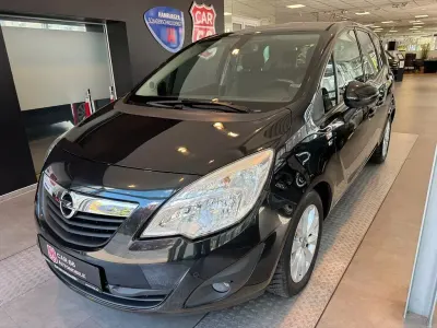 Gebraucht Opel Meriva 120 PS (88 kW) 2012 Schwarz Van / Kleinbus