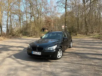 Brugt BMW 525 177 HK (130 kW) 2004 Sort Stationcar