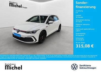 Gebraucht VW Golf VIII GTI 245 PS (180 kW) 2024 Weiß Limousine