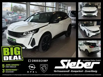 Gebraucht Peugeot 3008 GT 136 PS (100 kW) 2024 Lack weiss perlglänzend/metall SUV