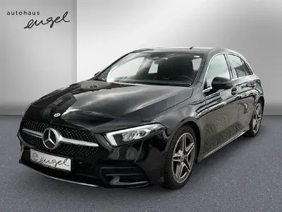 Gebraucht Mercedes A180 AMG 136 PS (100 kW) 2021 Nachtschwarz  unilack Limousine