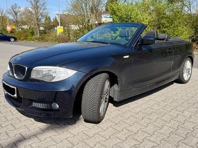 Usata BMW 120 Cabriolet Efficient Dynamics 177 CV (130 kW) 2013 Nero Cabrio