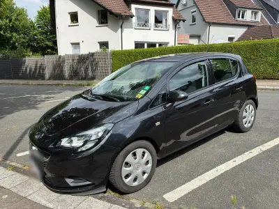 Gebraucht Opel Corsa 100 PS (73 kW) 2015 Schwarz Kleinwagen