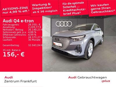 Gebraucht Audi Q4 e-tron Sport 150 kW (204 PS) 2022 Kieselgrau SUV