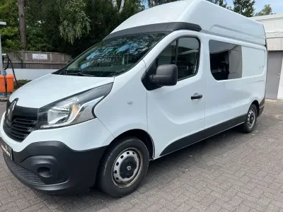 Gebraucht Renault Trafic Komfort 125 PS (91 kW) 2018 Weiß Van / Kleinbus